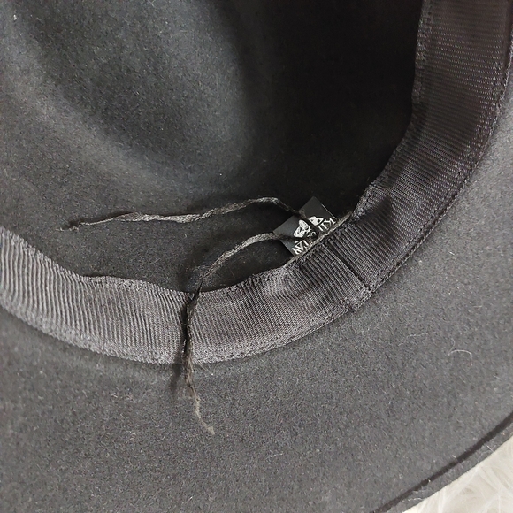 Killstar Omen Sigil Fedora Hat with Gunmetal Pentagram Accent - Picture 8 of 12